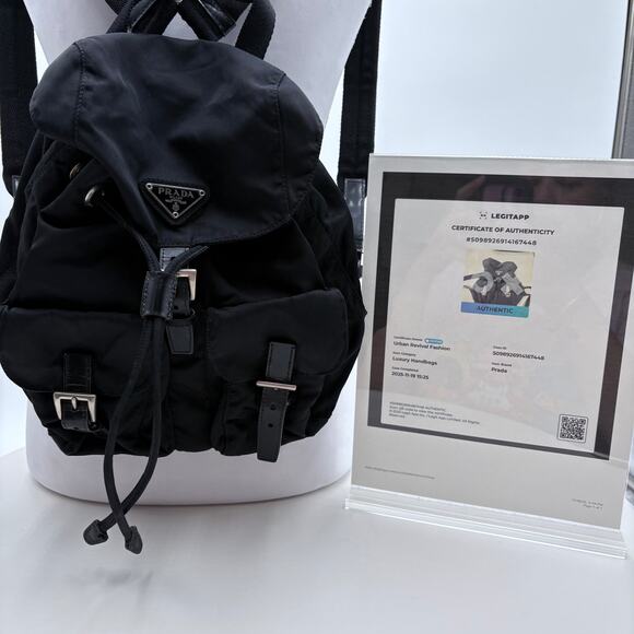 Authenticated Prada Backpack – Italian Luxury Essential main image 8